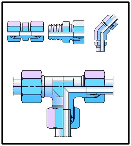 Raccords hydrauliques pour excavatrices Kobelco tous types Kobelco excavator hydraulic fittings all type