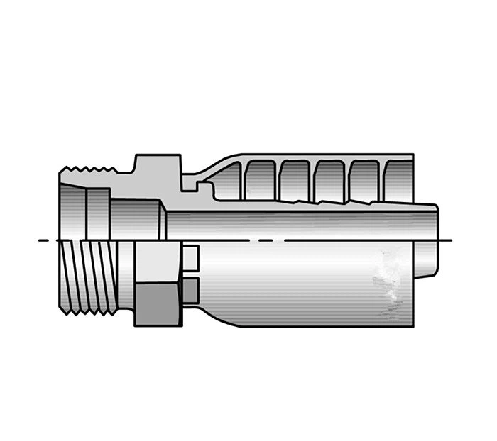 DIN one piece hose fittings (4)