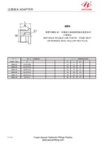 Rondelle collée à bouchon hexagonal creux BSP